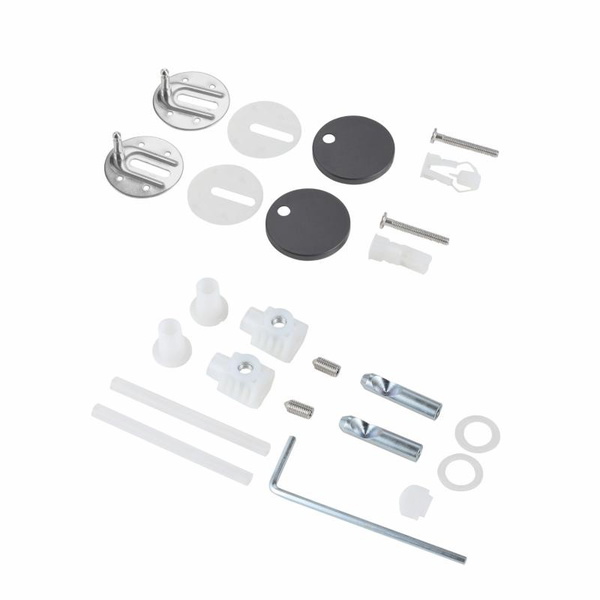 Унитаз подвесной Qtap Jay Ultra Quiet 485 х 360 х 320 мм, Matt Black, сиденьем Slim Duroplast / Soft-close / Quick Relase (QT07335177MB)
