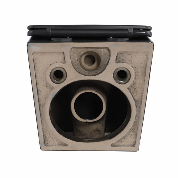 Унітаз підвісний Qtap Robin Ultra Quiet 520 x 365 x 340 мм, Anthracite, із сидінням Slim Duroplast / Soft-close / Quick Release (QTROB26AN48995)