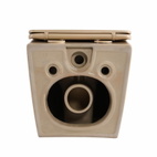 Унитаз подвесной Qtap Robin Ultra Quiet 520 x 365 x 340 мм, Beige, с сиденьем Slim Duroplast / Soft-close / Quick Release (QTROB26SB48997)