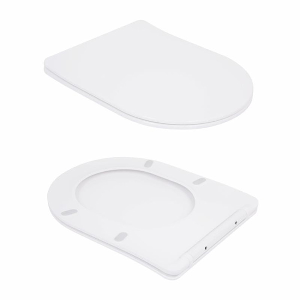 Унітаз підвісний Qtap Robin Ultra Quiet безободковий із сидінням Soft-close 520 x 365 x 365 мм WHITE