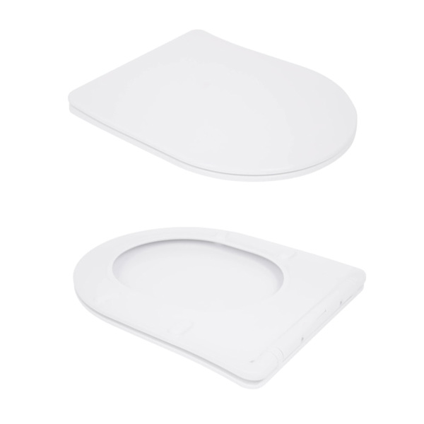 Унітаз підвісний Qtap Swan безободковий із сидінням Soft-close (QT16335180W)