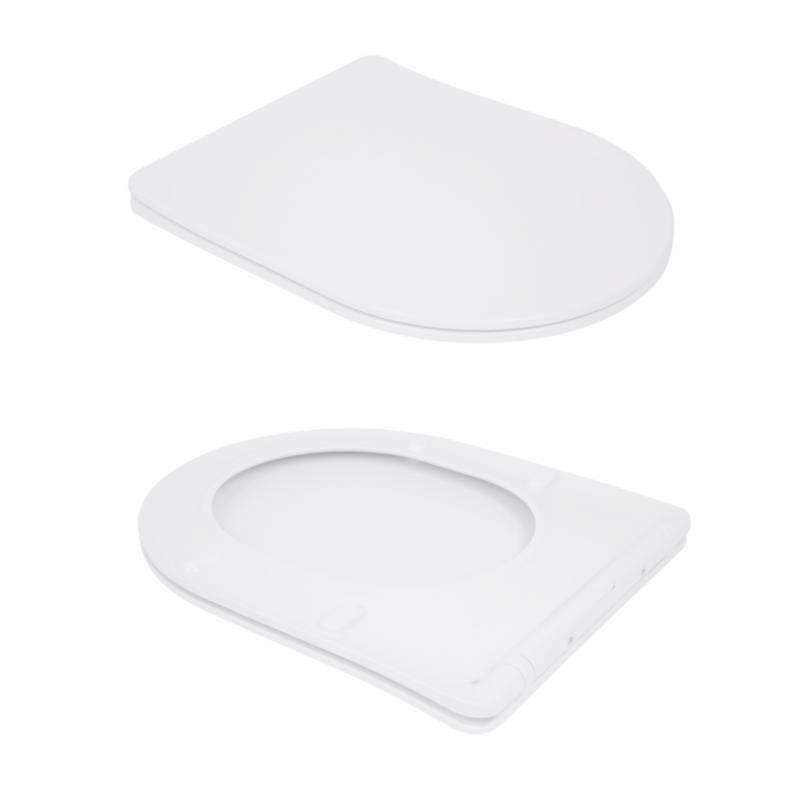 Унітаз підвісний Qtap Swan безободковий Ultra Quiet з сидінням Soft-close (QT16335179W)