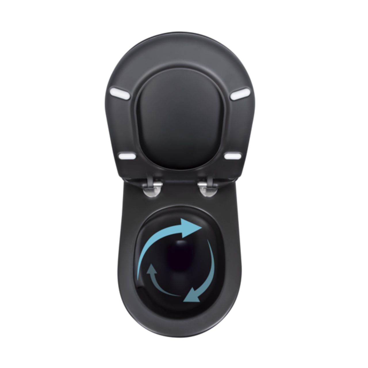 Унітаз підвісний Qtap Taurus безободковий з сидінням Soft-close (QT2433084EUQMB)