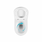 Унитаз подвесной Qtap Taurus Ultra Quiet 515 x 360 x 350 мм, White, с сиденьем Slim Duroplast / Soft-close / Quick Release (QTTAU26W49116)