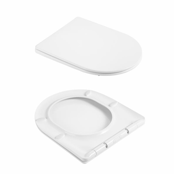 Унитаз подвесной Qtap Taurus Ultra Quiet 515 x 360 x 350 мм, White, с сиденьем Slim Duroplast / Soft-close / Quick Release (QTTAU26W49116)