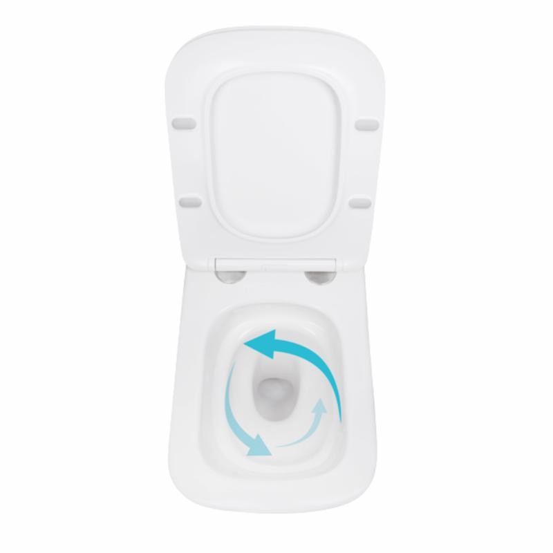 Унітаз підвісний Qtap Tern із сидінням Soft-close (QT17332303ASW)