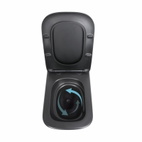 Унітаз підвісний Qtap Tern New Ultra Quiet із сидінням із сидінням Soft-Close MATT BLACK (QT17332303ASMB)