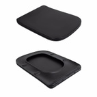 Унітаз підвісний Qtap Tern New Ultra Quiet із сидінням із сидінням Soft-Close MATT BLACK (QT17332303ASMB)