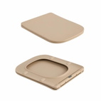 Унитаз подвесной Qtap Tern Ultra Quiet 520 x 345 x 325 мм, Beige, с сиденьем Slim Duroplast / Soft-close / Quick Release (QTTER26SB49001)