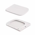 Унитаз подвесной Tern Ultra Quiet 490 x 365 x 325 мм, Marble, с сиденьем Slim Duroplast / Soft-close / Quick Release Qtap (QT17332303ASMR)