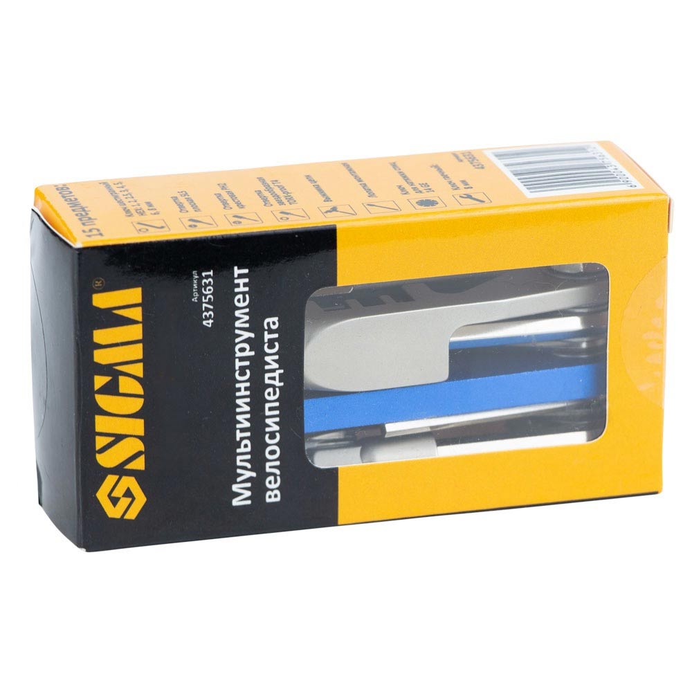 Велоключ Sigma 92 мм 15 в 1 + лопатка монтажна