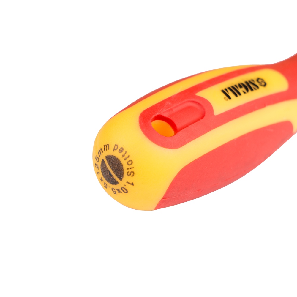 Викрутка діелектрична шліцьова Sigma CrV SL5.5 x 125 мм 1000В