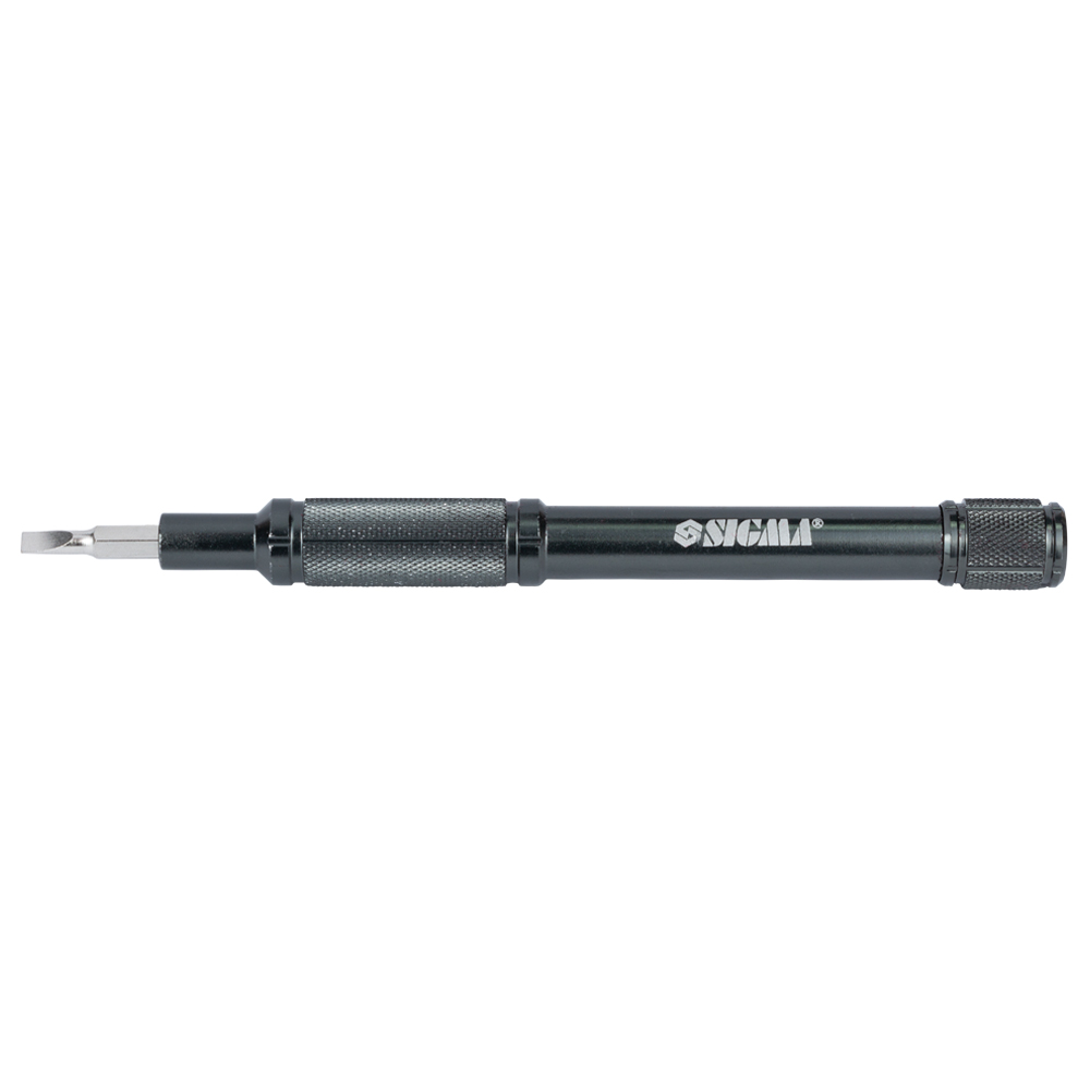 Отвертка Sigma CrV + биты 1/4" 24 шт для мобильных телефонов (пластиковый кейс)