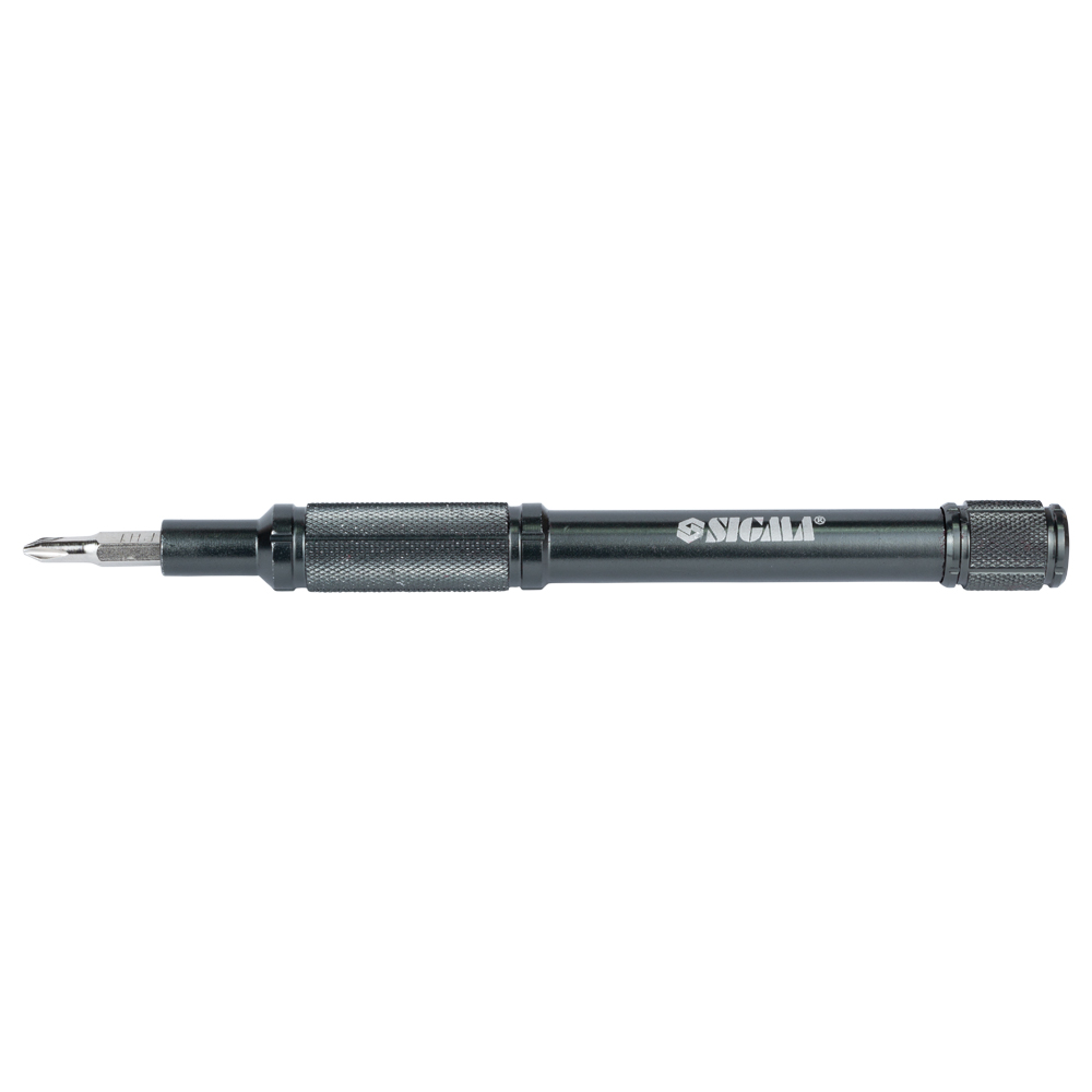 Отвертка Sigma CrV + биты 1/4" 24 шт для мобильных телефонов (пластиковый кейс)