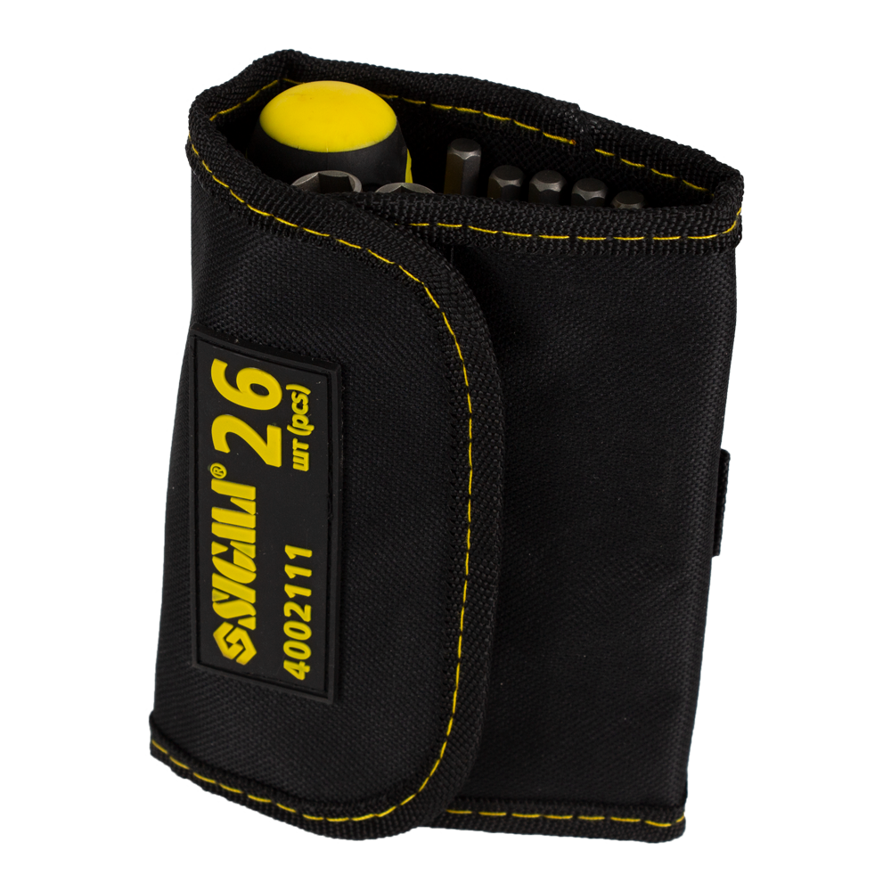 Викрутка Sigma CrV + біти 18 шт + насадки торцеві 6 шт