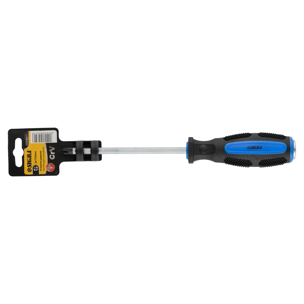 Викрутка Sigma CrV ударна хрестова PH2 x 150 мм