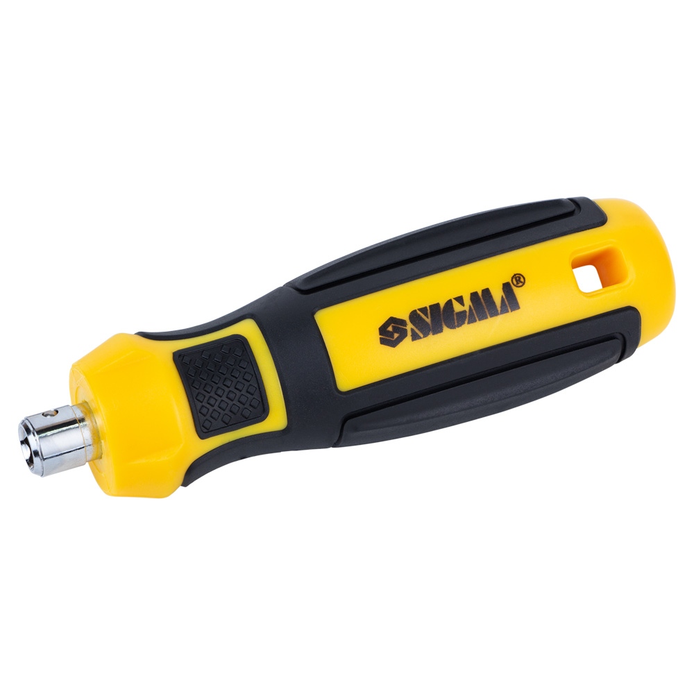 Викрутка з двосторонніми бітами Sigma CrV Mega 6 в 1 + адаптер