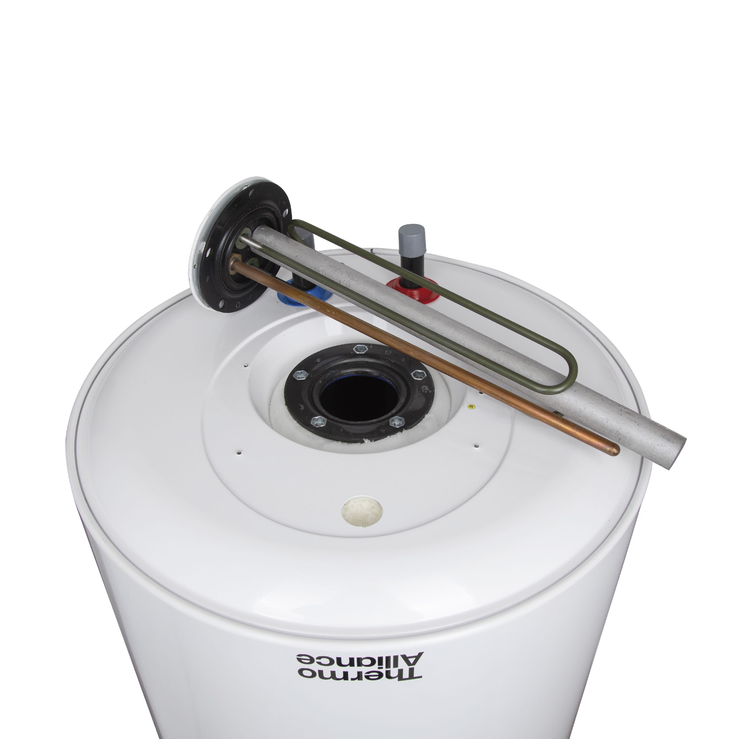 Водонагреватель электрический комбинированный Thermo Alliance Neptun вертикальный 140 л т.о. 0.95 кв.м правый, мокрый ТЭН 2.0 кВт (CWH 14048 11S R)