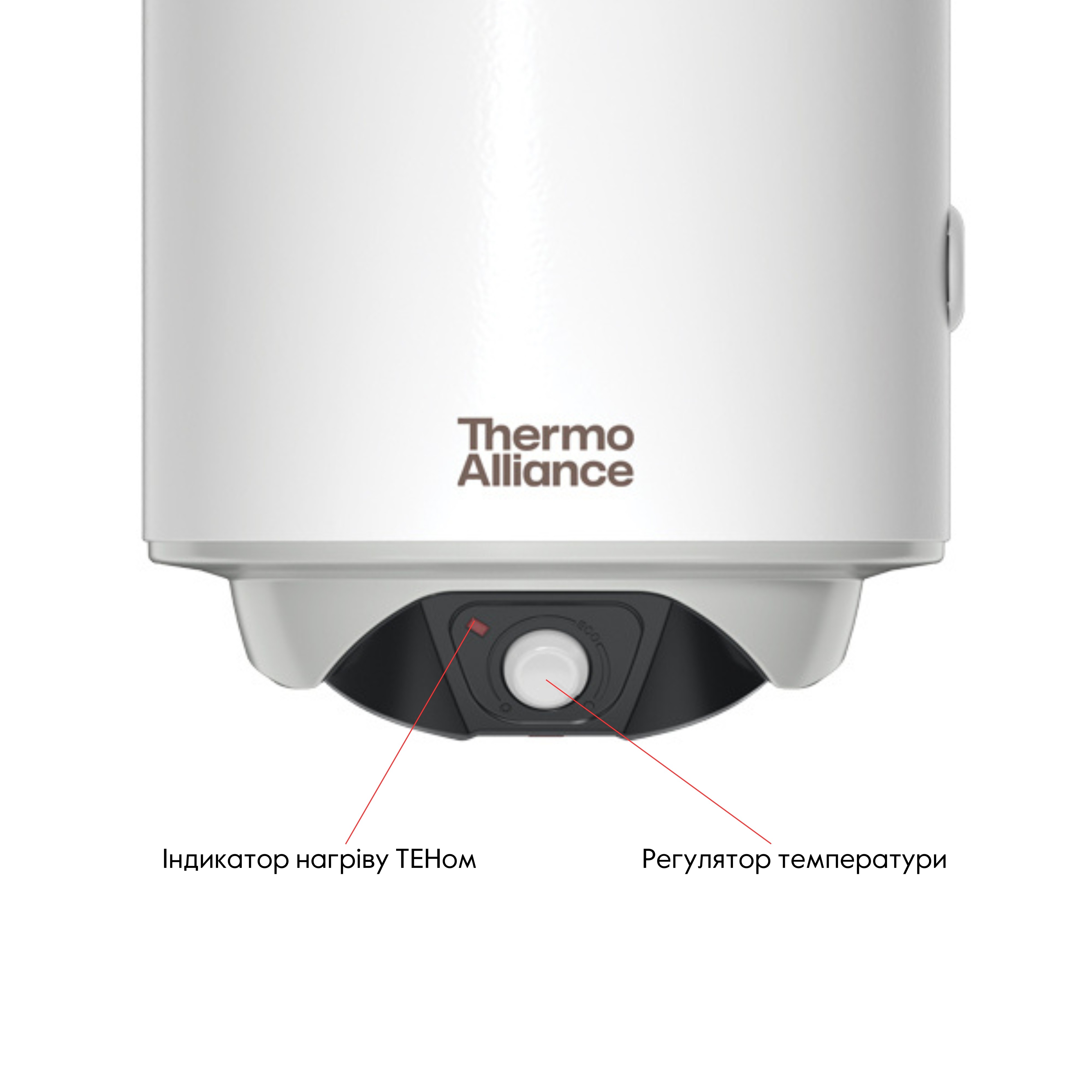 Водонагреватель электрический комбинированный Thermo Alliance вертикальный 80 л т.о. 0.24 кв.м правый, мокрый ТЭН 2.0 кВт (CWH 8044 4S R)