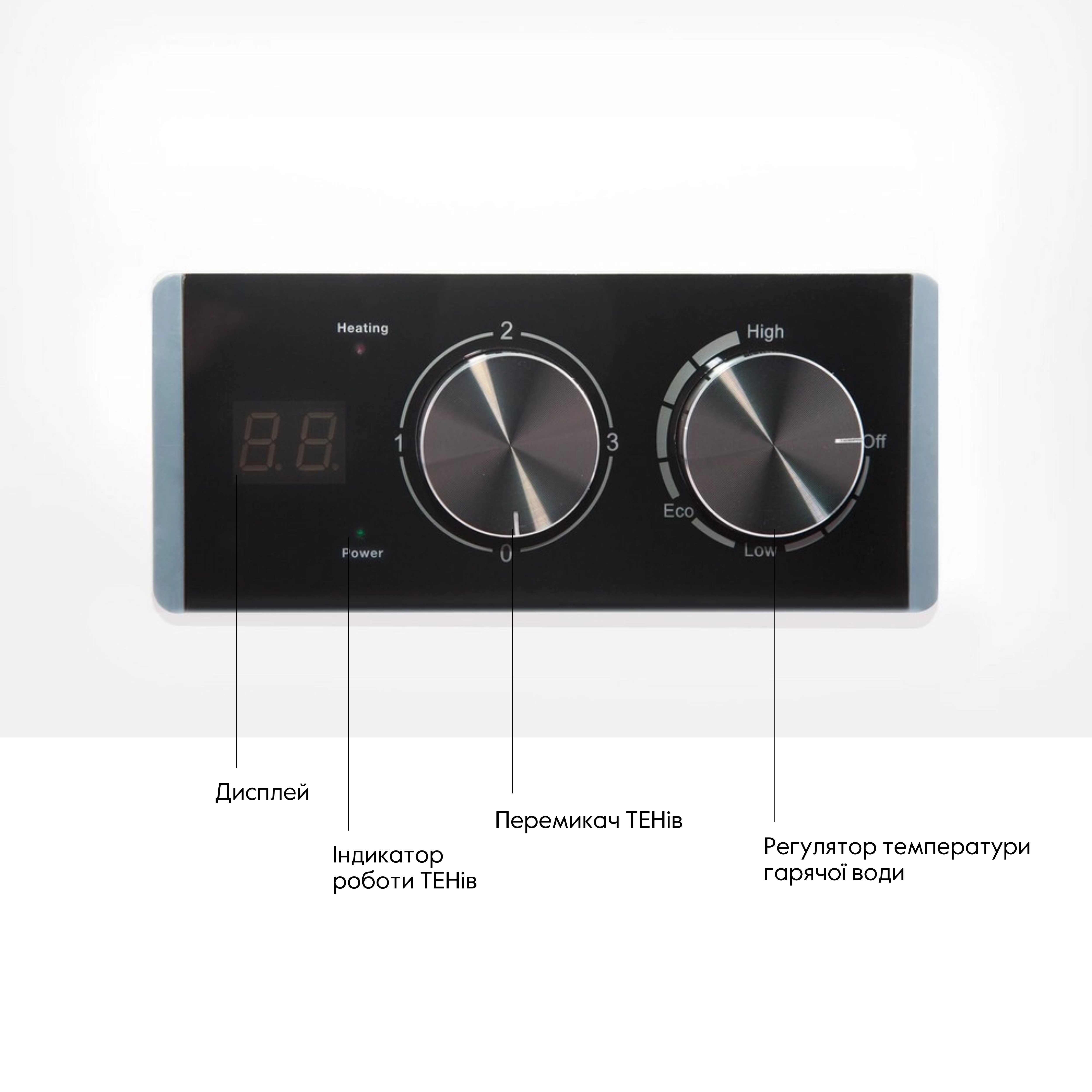 Водонагреватель электрический Thermo Alliance 100 л плоский горизонтальный, мокрый ТЭН 2 кВт (0,8+1,2) (DT100H20GPD)