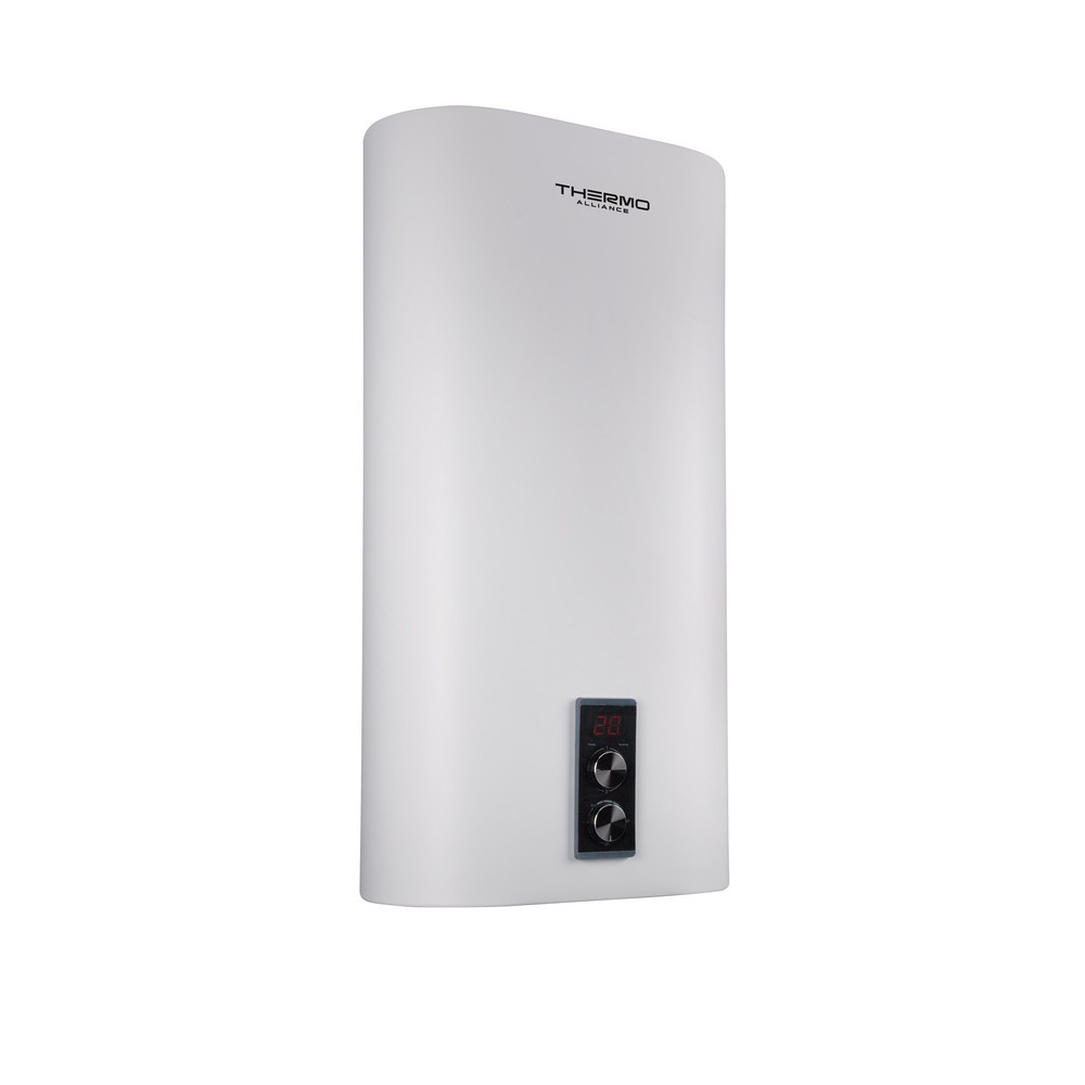 Водонагреватель электрический Thermo Alliance 100 л плоский вертикальный, мокрый ТЭН 2 кВт (0,8+1,2) (DT100V20GPD/2)