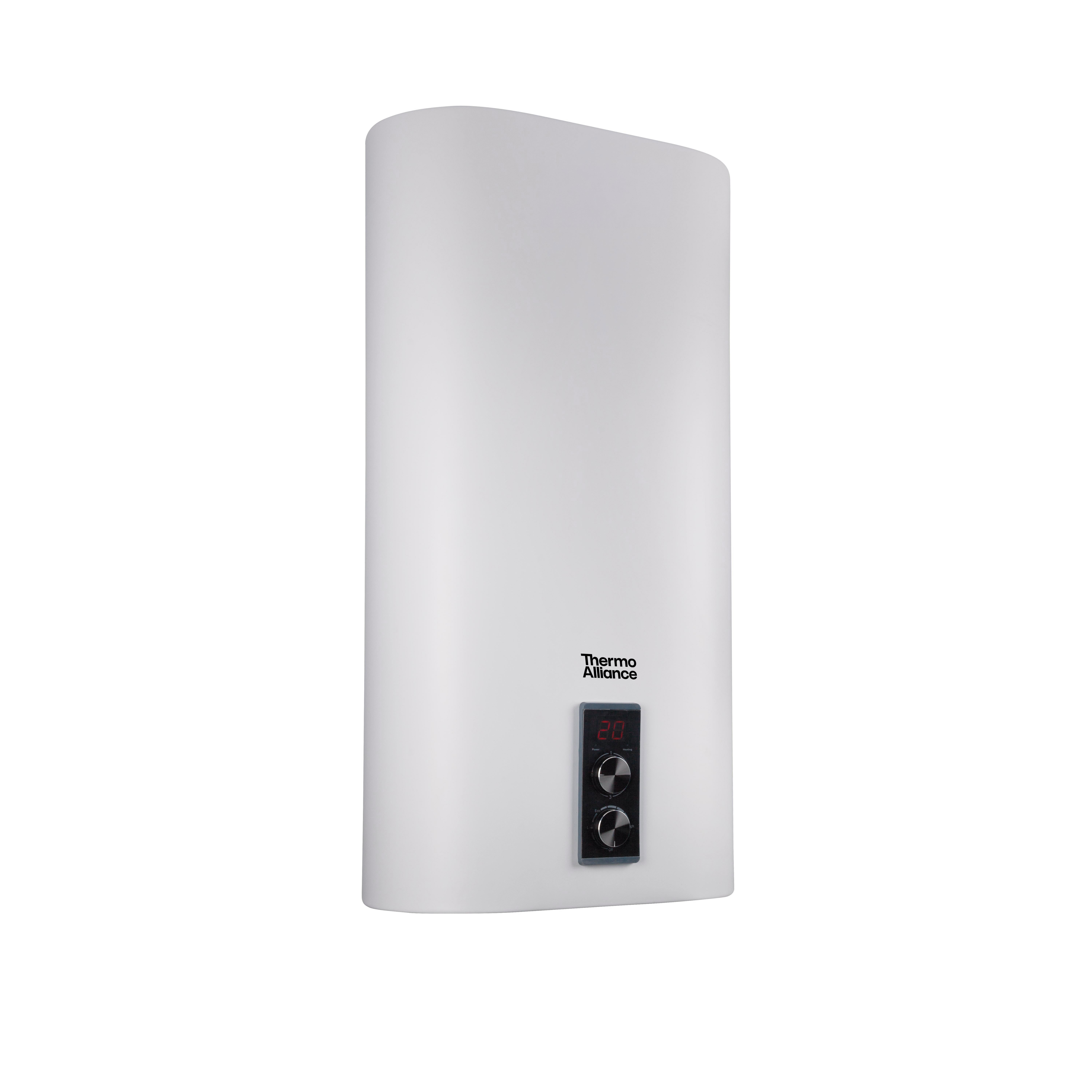 Водонагреватель электрический Thermo Alliance 100 л плоский вертикальный, сухой ТЭН 2 кВт (0,8+1,2) (DT100V20GPD-D/2)