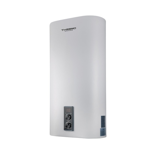 Водонагреватель электрический Thermo Alliance 30 л плоский вертикальный, сухой ТЭН 2 кВт (0,8+1,2) (DT30V20GPD-D/2)