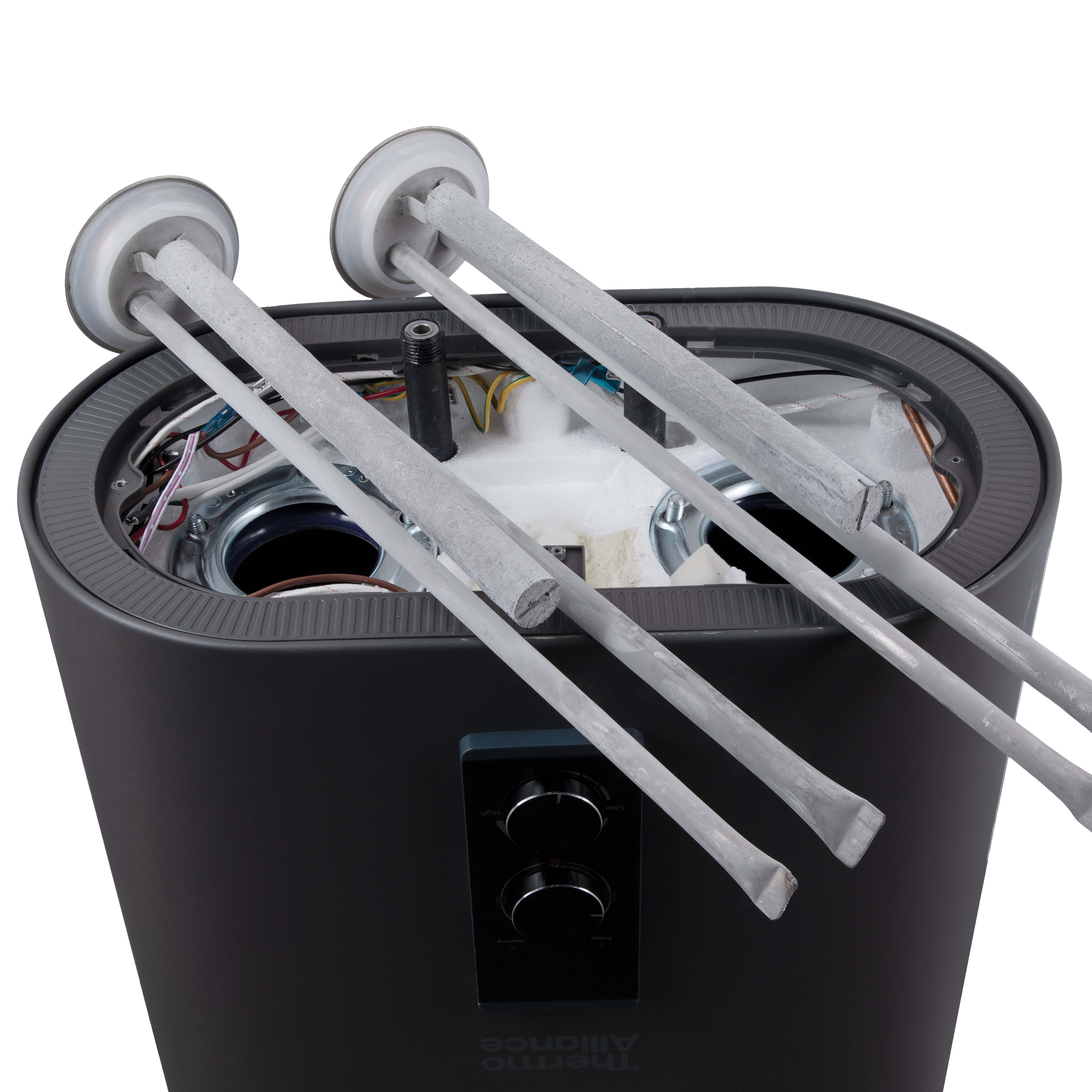 Водонагреватель электрический Thermo Alliance 50 л, Grey, плоский вертикальный, сухой ТЭН 2 кВт (0,8+1,2) (DT50V20GPDD2G)