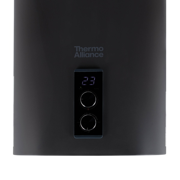 Водонагреватель электрический Thermo Alliance 80 л Grey,плоский вертикальный, мокрый ТЭН 2 кВт (0,8+1,2) (DT80V20GPD/2G)