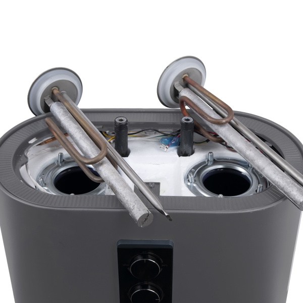 Водонагреватель электрический Thermo Alliance 80 л Grey,плоский вертикальный, мокрый ТЭН 2 кВт (0,8+1,2) (DT80V20GPD/2G)