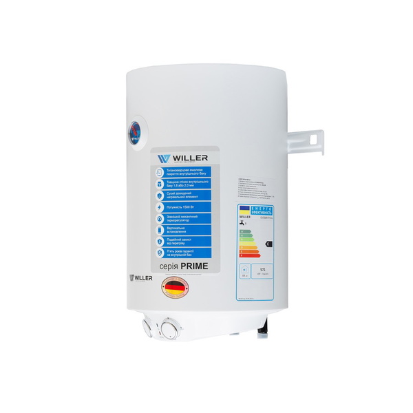 Водонагреватель вертикальный Willer EV50DR-Prime