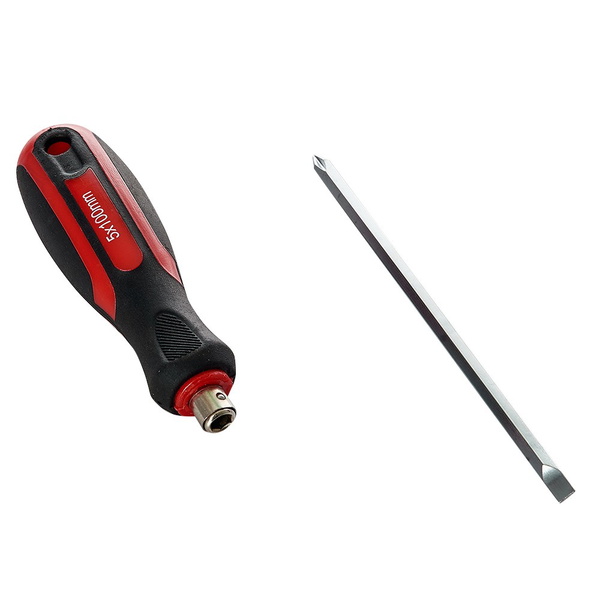 Отвертка двусторонняя Vitals Master, SL5+PH1