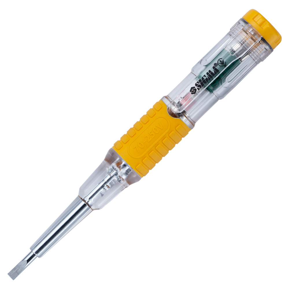 Отвертка-индикатор Sigma SL 3.0 х 140 мм 110-250В (желтый)