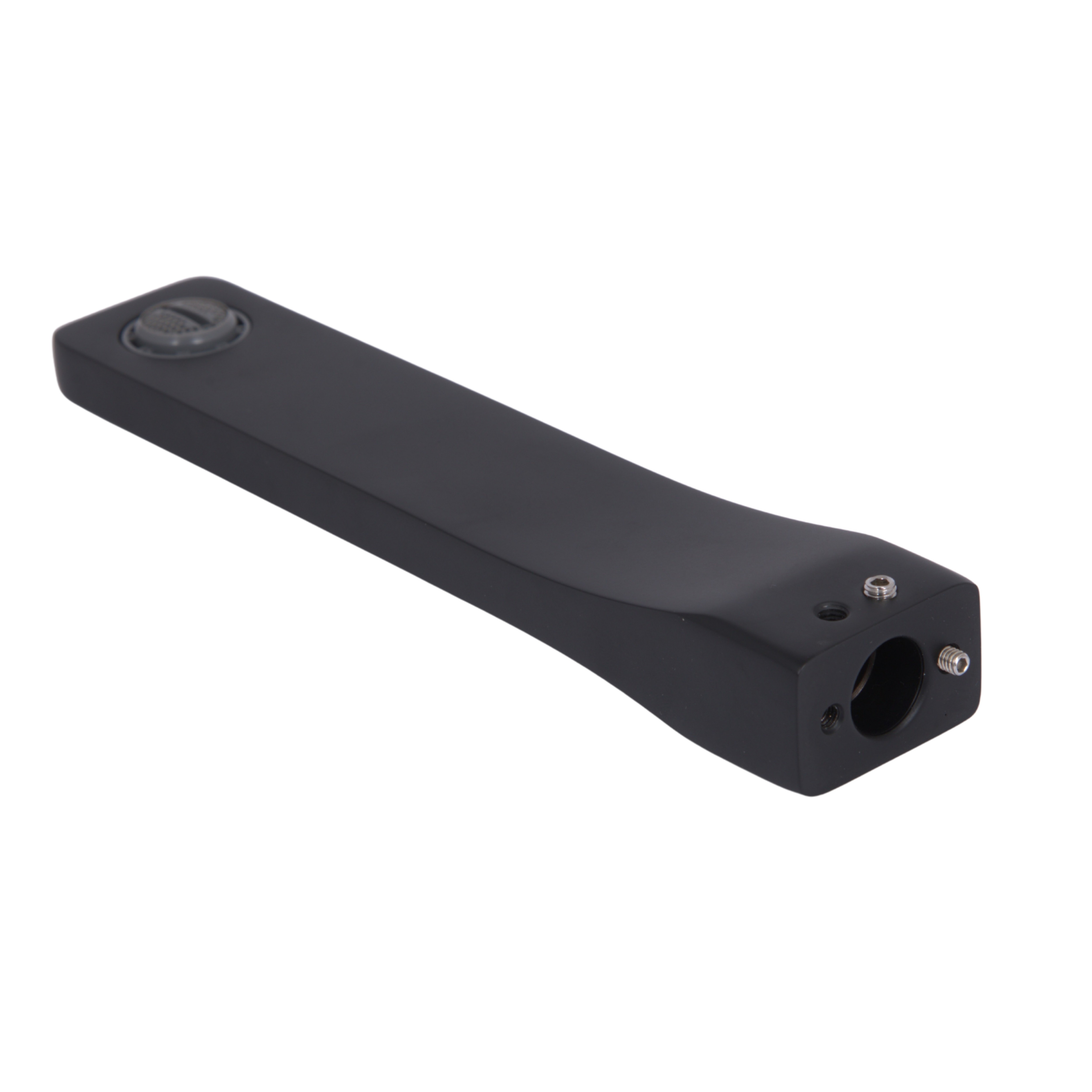 Излив для смесителя для раковины скрытого монтажа Qtap Gemini Matt Black (25,8 x 39,3 x 200) (QTGEM258393200BLA50127)