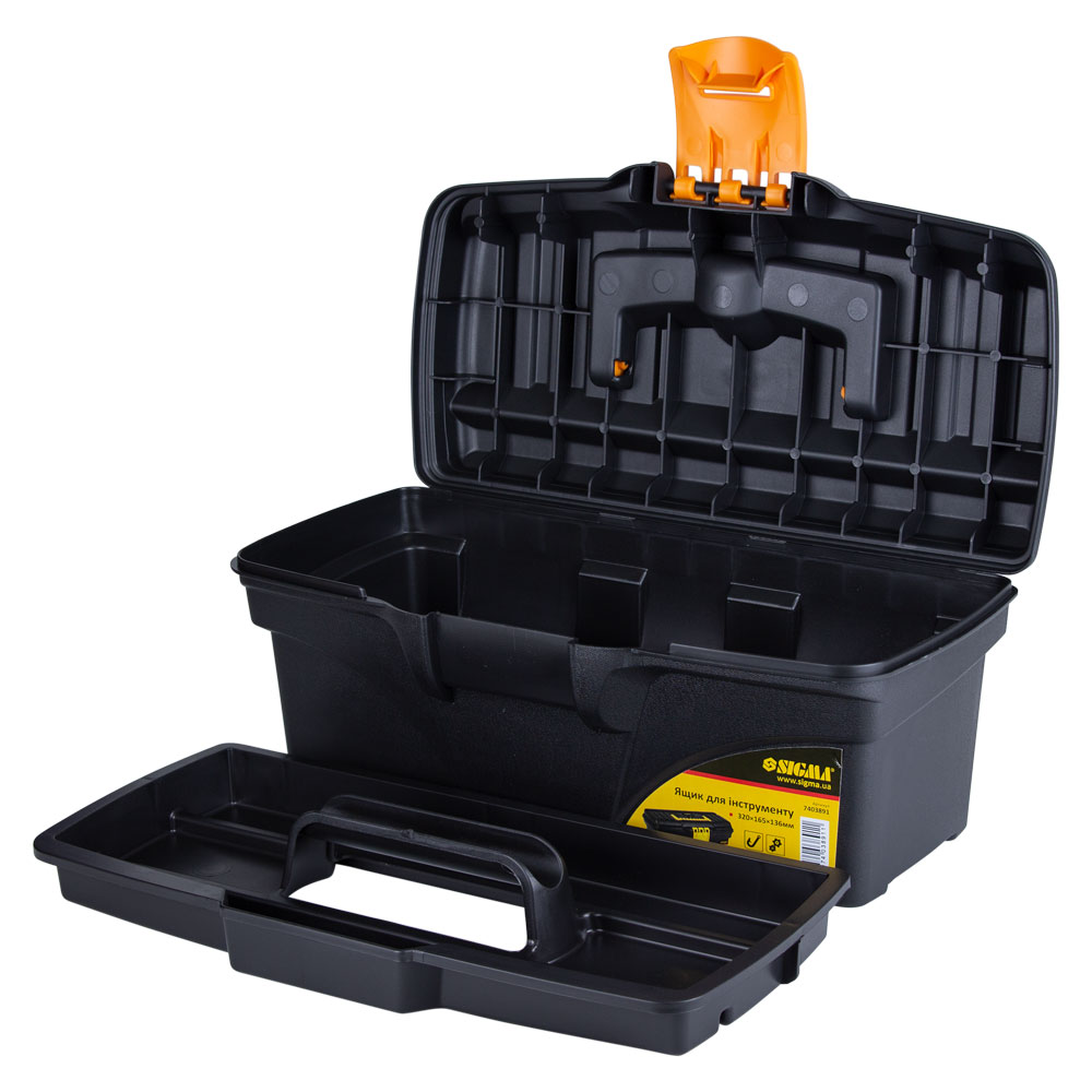 Ящик для інструменту Sigma 320 x 165 x 136 мм