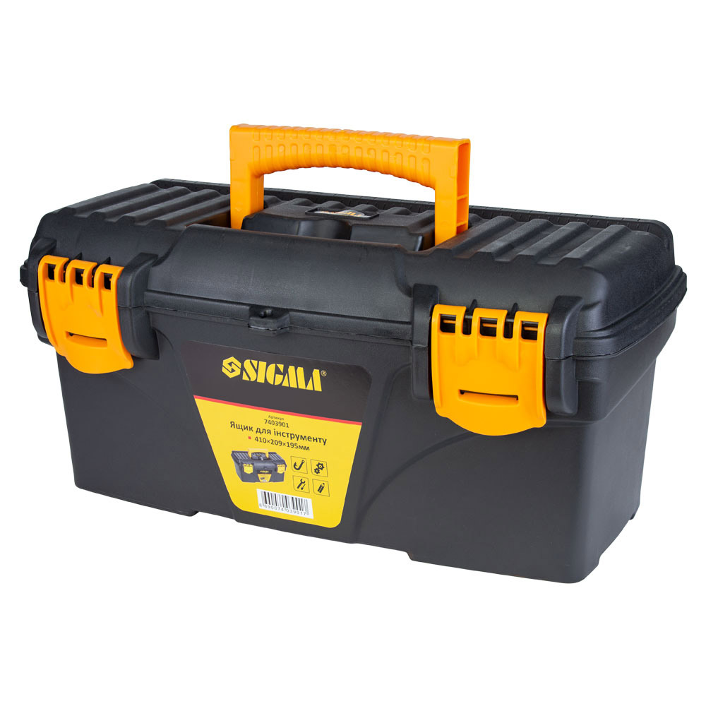 Ящик для інструменту Sigma 410 x 209 x 195 мм