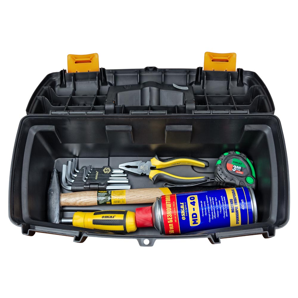 Ящик для інструменту Sigma 410 x 209 x 195 мм