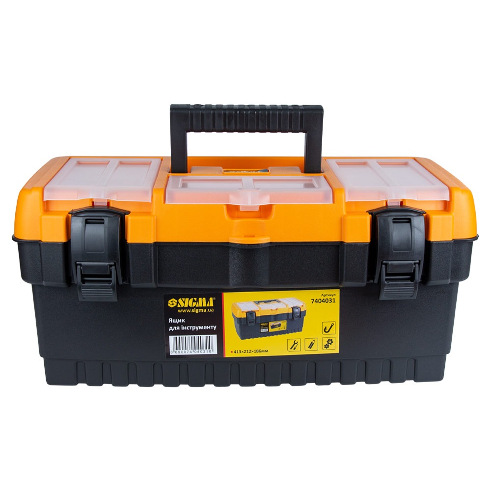 Ящик для інструменту Sigma 413 x 212 x 186 мм