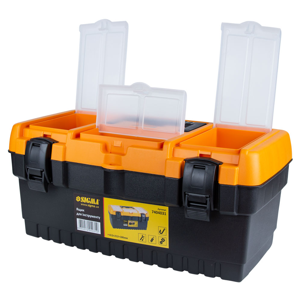 Ящик для інструменту Sigma 413 x 212 x 186 мм