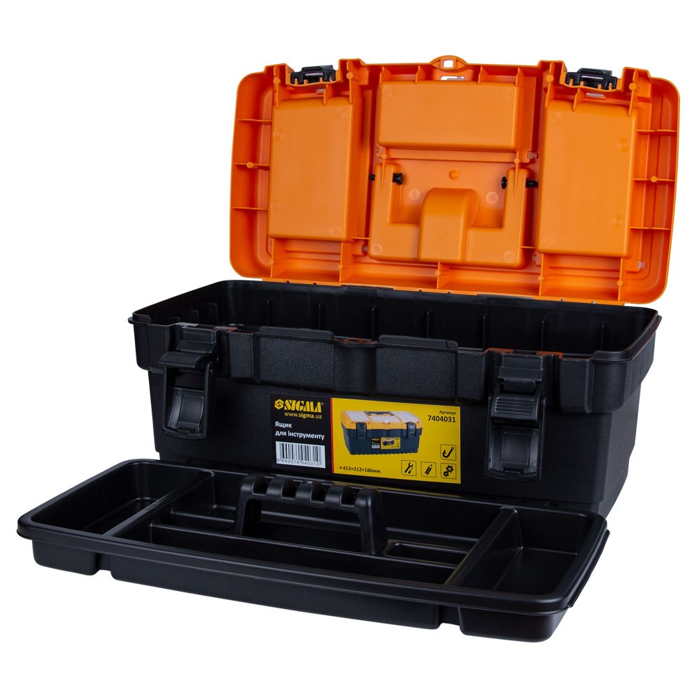 Ящик для інструменту Sigma 413 x 212 x 186 мм