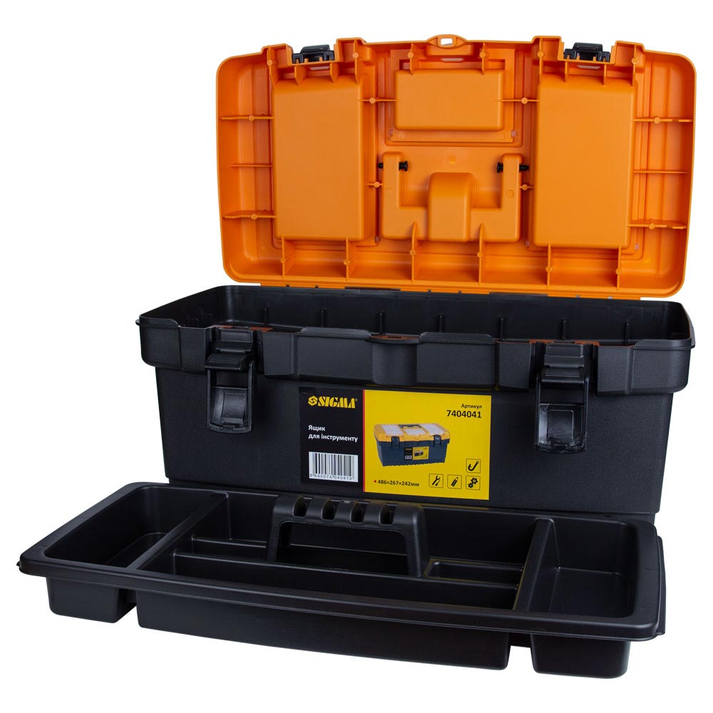 Ящик для інструменту Sigma 486 x 267 x 242 мм