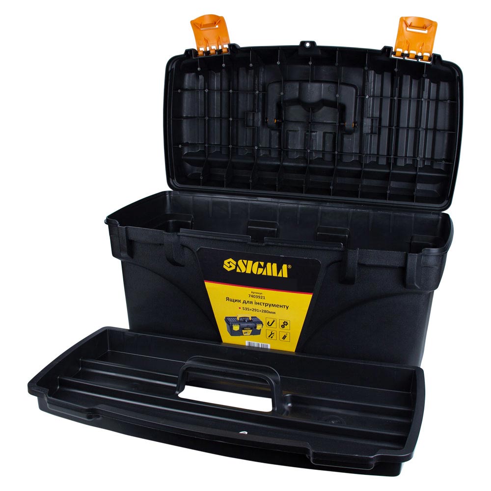 Ящик для інструменту Sigma 535 x 291 x 280 мм
