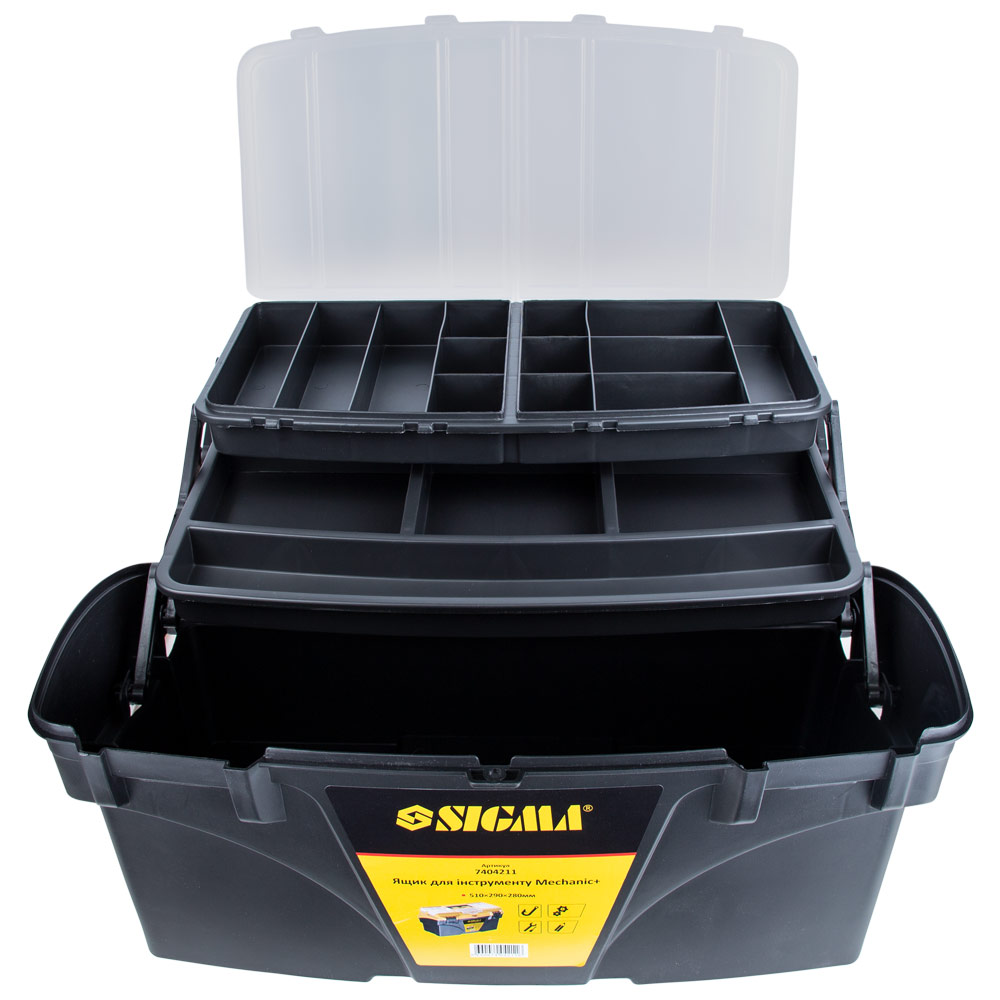 Ящик для інструменту Sigma Mechanic 510 x 290 x 280 мм
