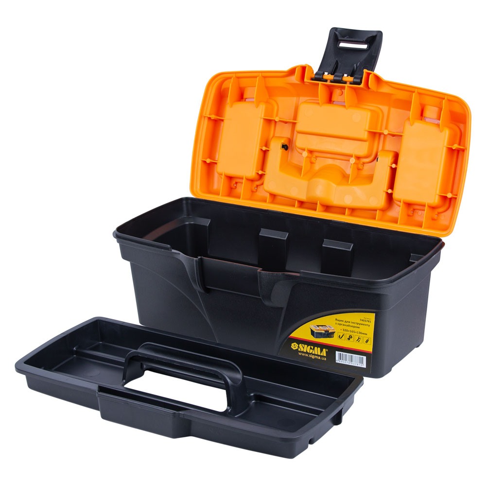 Ящик для інструменту Sigma з органайзером 320 x 165 x 136 мм