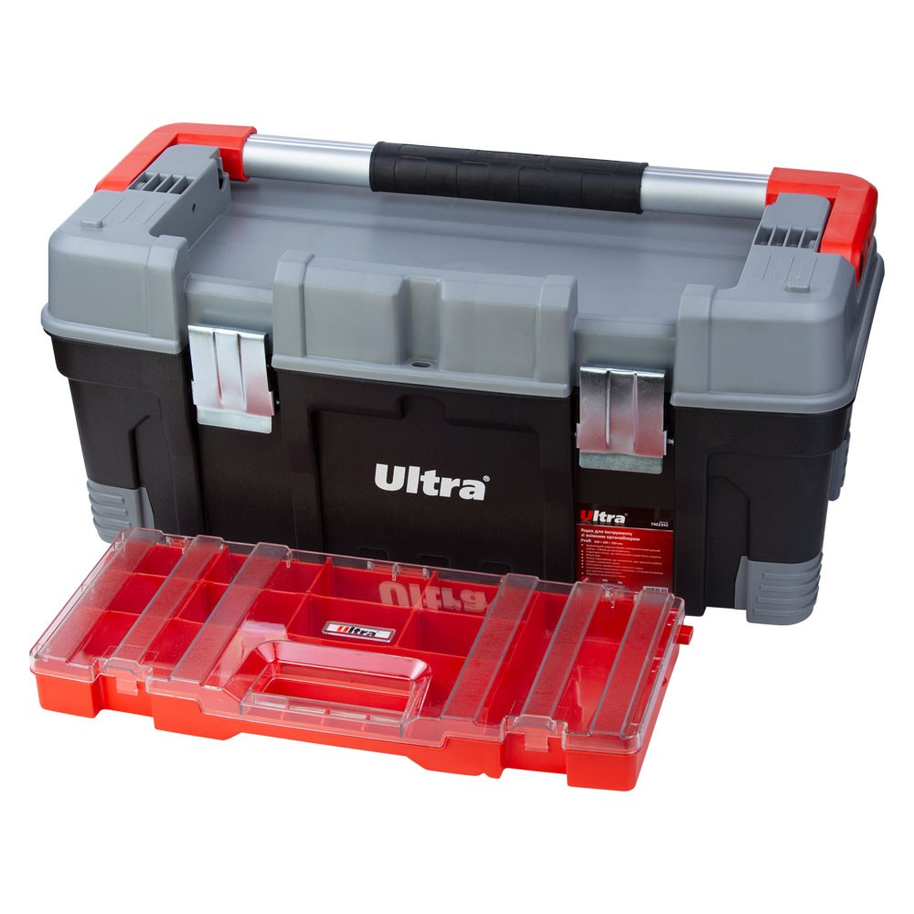 Ящик для інструменту Ultra Profi зі знімним органайзером 560 x 280 x 250 мм