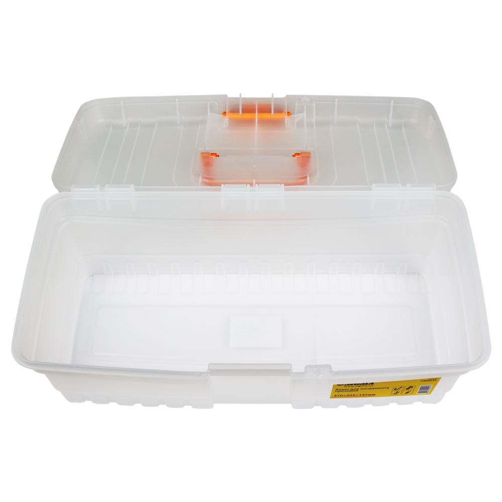 Ящик інструменту Sigma прозорий 400 x 205 x 147 мм