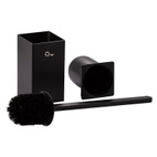 Йоржик підлоговий Qtap Liberty Black (QTLIBBLM11572)