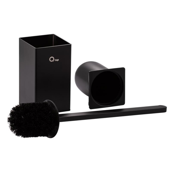 Йоржик підлоговий Qtap Liberty Black (QTLIBBLM11572)