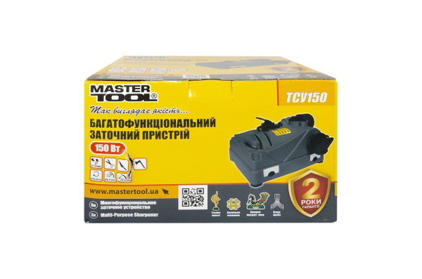 Заточное устройство многофункциональное для ножей и сверл Mastertool ТСУ150 150 Вт
