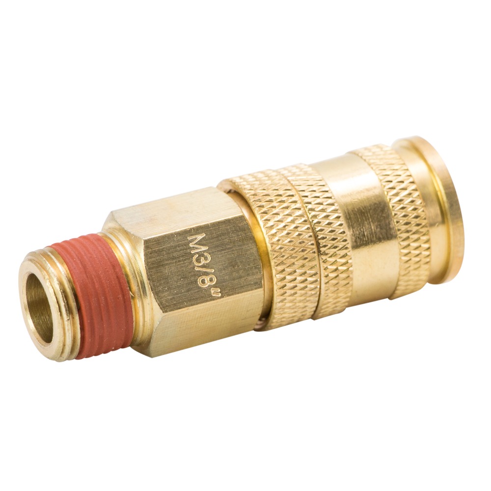 Соединение быстросъемное Sigma усиленное с фиксатором MT 3/8" (латунь)